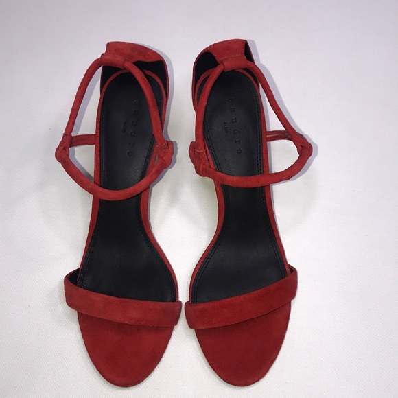 Sandro strap heel sandals size 40 - Picture 2 of 14